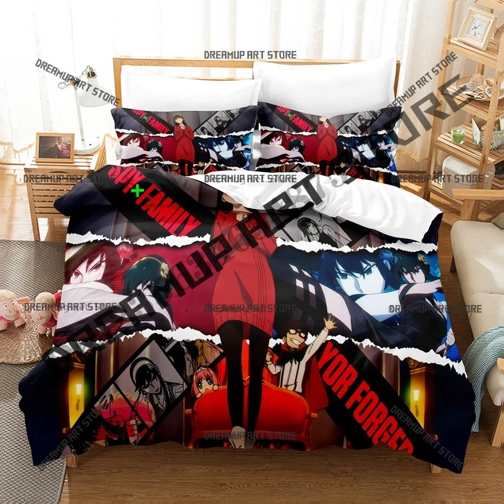 Fashion Yor Forger Code name Princess Thorn Bedding Set Single Twin Full Queen King Size Bed Set Kids Bedroom Duvetcover Set