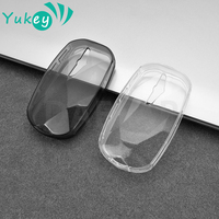 Transparent TPU Car Key Fob Case Cover for Hyundai Genesis GV60 G90 G70 G80 EQ900 Keyless Protector Auto Shell Accessories