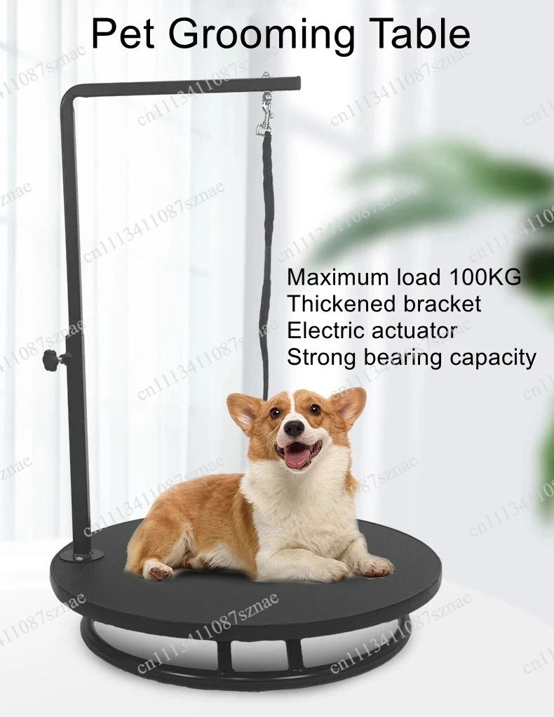 Manual lift pet grooming table pet anti-slip anti-static large pet grooming table
