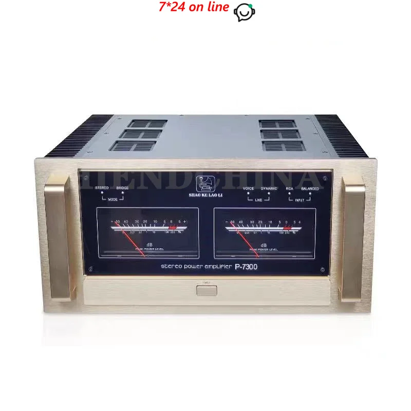 POWER AMPLIFIER STEREO P-7300 Copy Accuphase setiap saluran memberikan cukup daya turun ke beban rendah impedance 2-16 Ohm