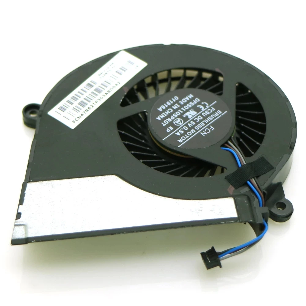 Gloednieuwe Dc 5V 0.40a 4Wire 4pin Voor Hp 15 17 TPN-Q117 Q118 Q122 Paviljoen 14 15 17-e Cpu Koeler Ventilator