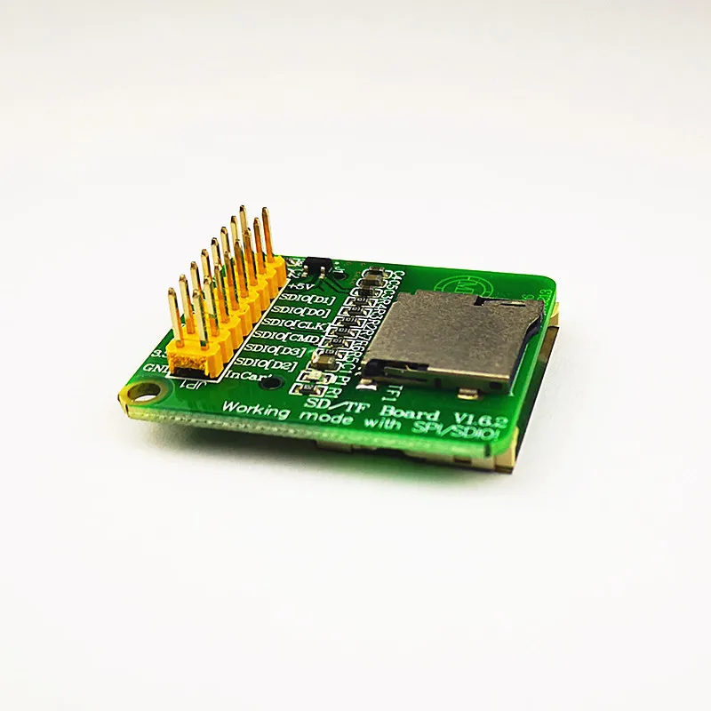 Super Value Dual Card Micro SD and TF Card Module SPI / SDIO Dual Mode Drive 3.3v/5v Dual Power Supply