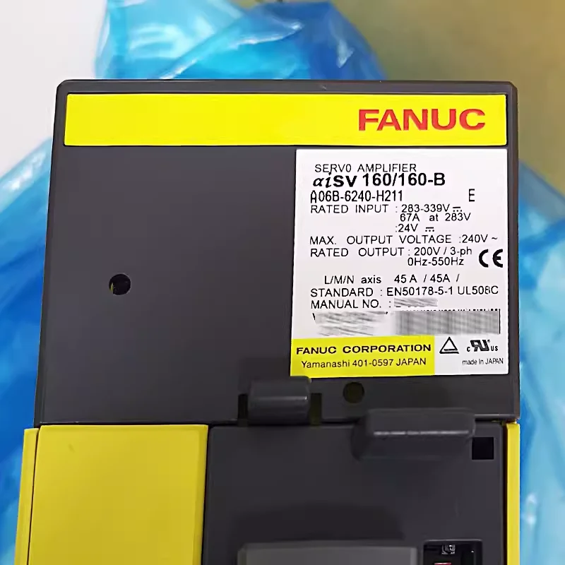 

A06B-6240-H211 Новый сервопривод Fanuc В НАЛИЧИИ Быстрая доставка