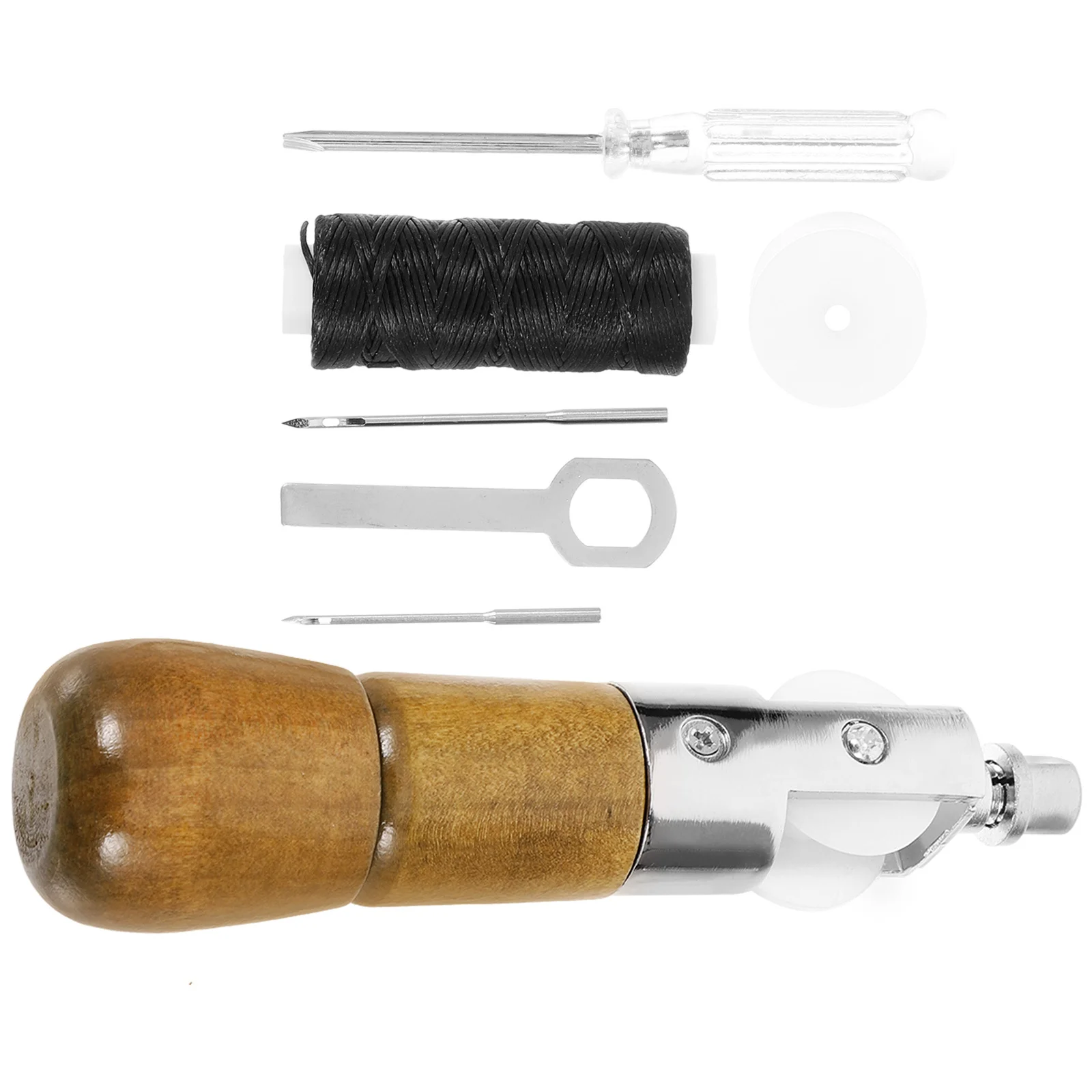 

1Set Craft Kit Professional Manual Tools Complete Awl Set for Bag Making and DIY Projects Portable Design