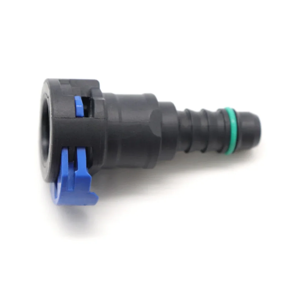 Connector  High Qulaity Fuel Pipe Joint Fuel Line Quick Female Fittings For American Car 2PCS 9.49mm ID8 10x8 180 degree SAE 3/8