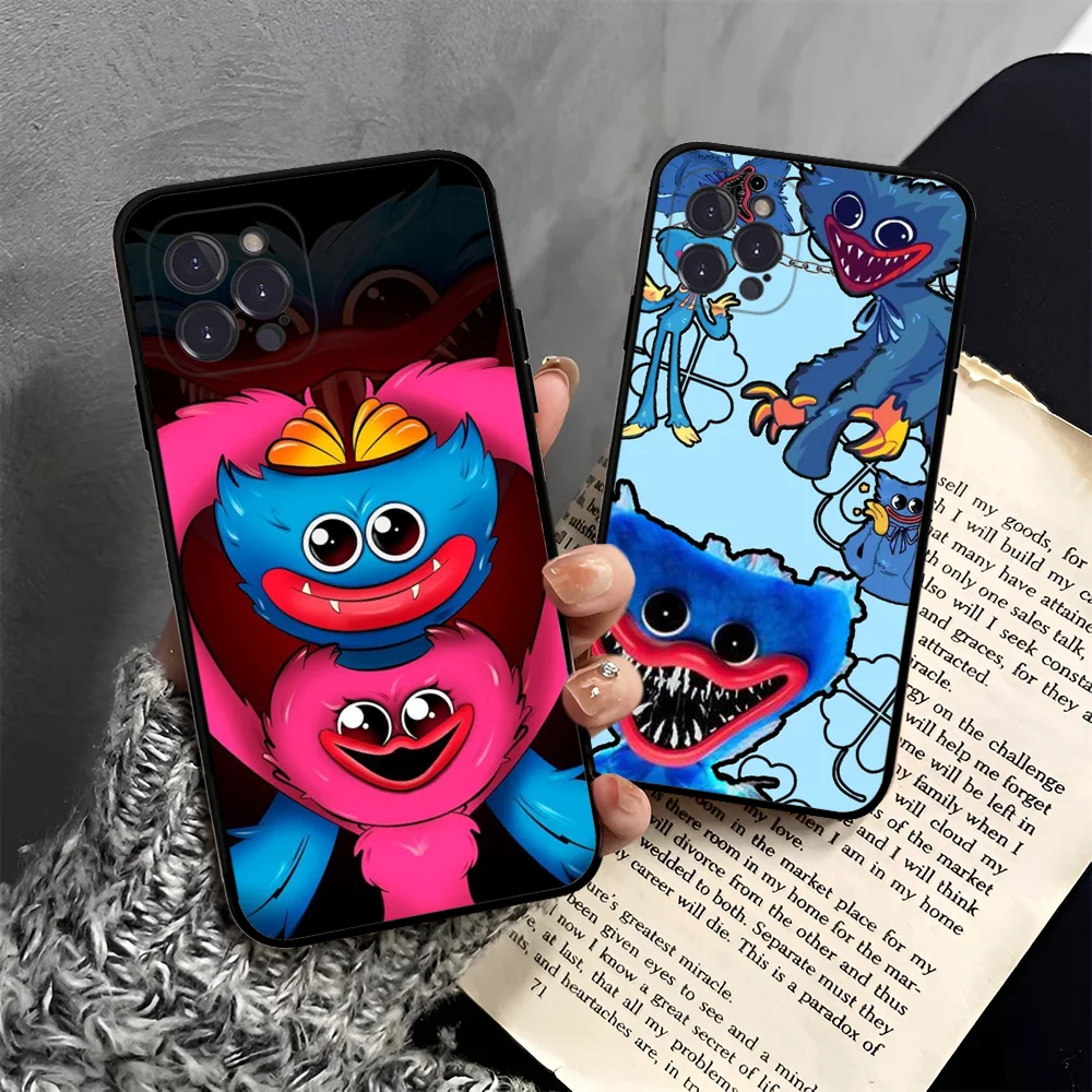 H-Huggy W-WuggyS Phone Case for iPhone 16 15 8 7 6 6S Plus X SE XR XS 14 11 12 13 Mini Pro Max Mobile Case