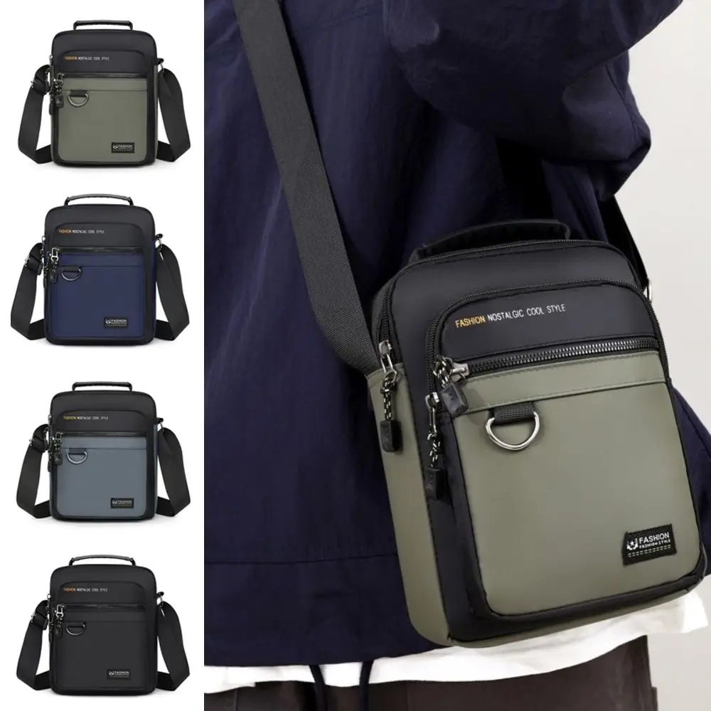 

New Lightweight Shoulder Bag Oxford Waterproof Crossbody Bag Men's Sling Bag Men