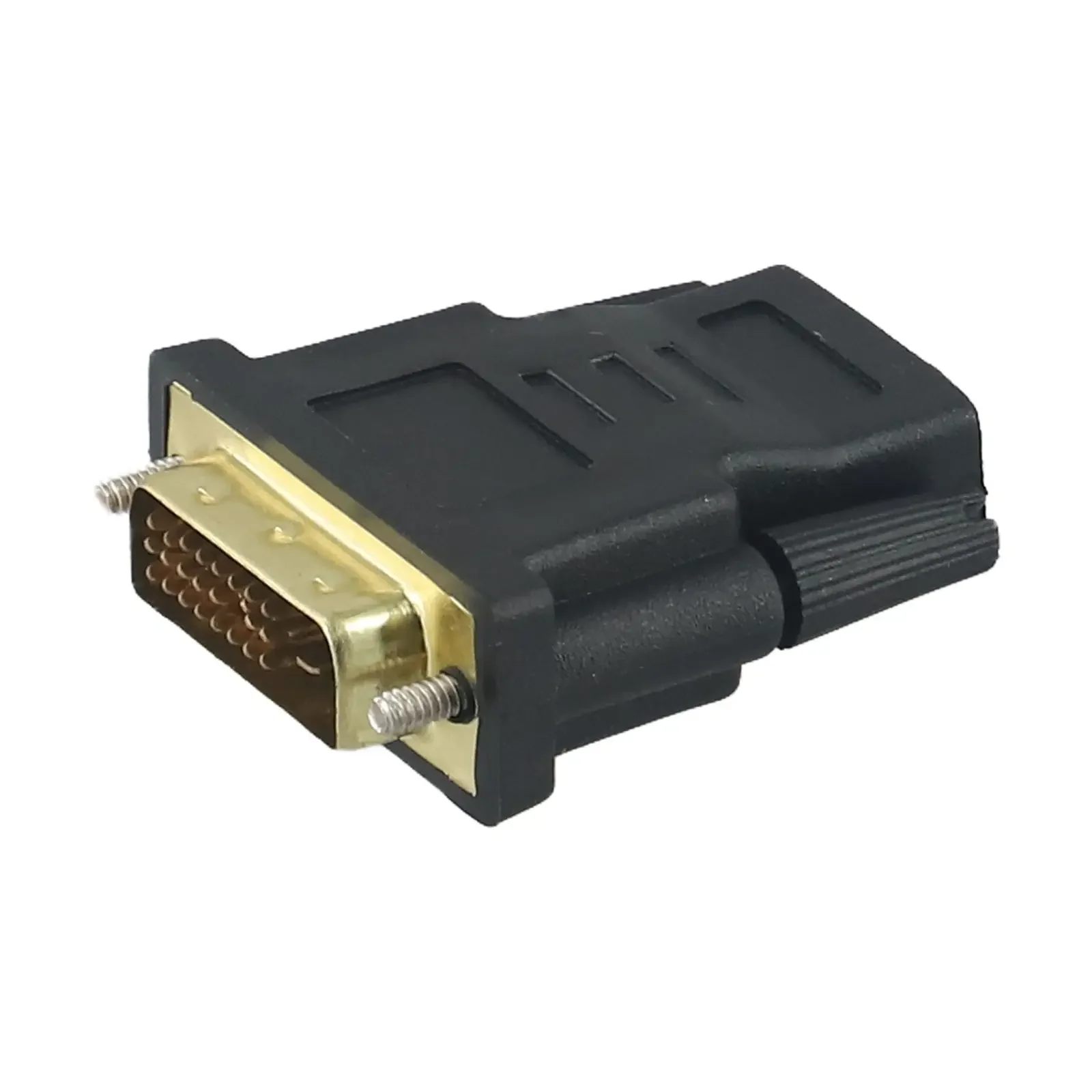 Adaptador DVI a alto rendimiento con un diseño compacto y una durabilidad mejorada a través del chapado en oro de 24 quilates para una señal óptima