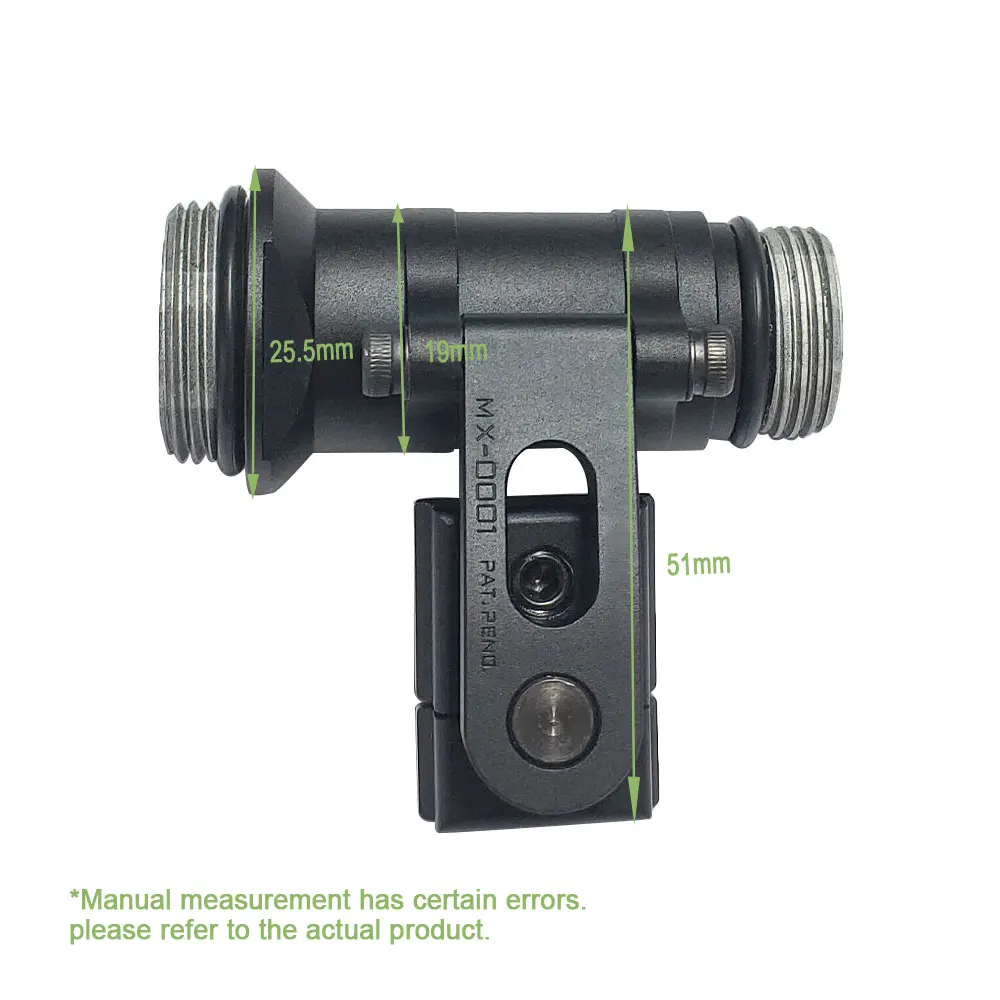 Tactical SS MAX Helmet Light Mount with M300V M600V IR M300B M600B M300C Flashlight Scout Light Hunting for Helmet Rail