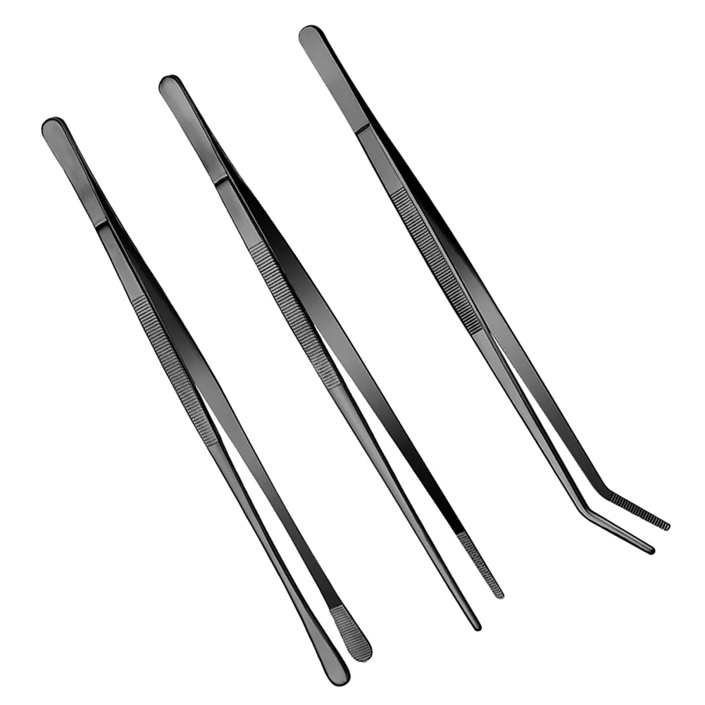 Precision Serrated Tips Cooking Tweezers Precision Handling Optimal Grip Multifunctional Use Plating And Serving