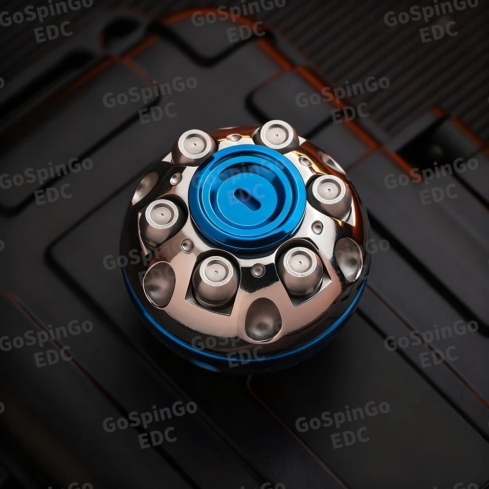 42.COSMO EDC Death Star Rotor mécanique Gyro Fidget Spinner Fidget jouets pour adultes conceptions originales Gadgets de soulagement de l'anxiété