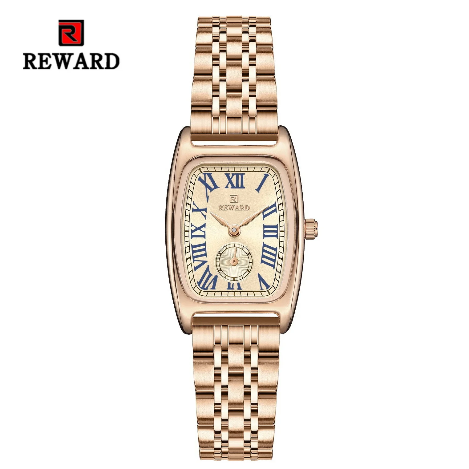 REWARD 211510 Elegant Women's Quartz Watch Vintage Roman Numerals Small Dial Wristwatch Fashion Ladies Watch reloj para mujer
