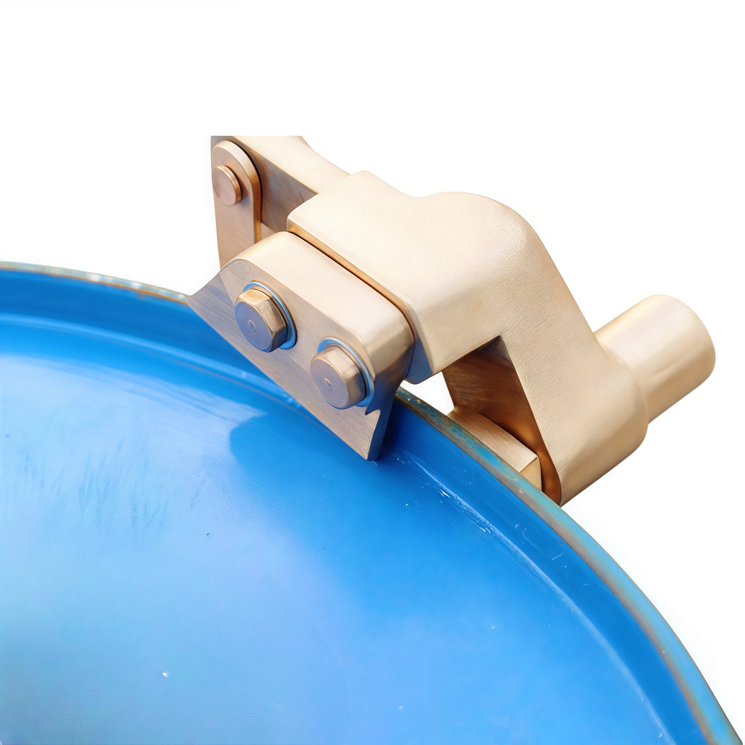 انفجار برونزي من الألومنيوم عالي الجودة - مفتاح ربط برميل مقاوم للفتح والقفل لأغطية أسطوانة الزيت