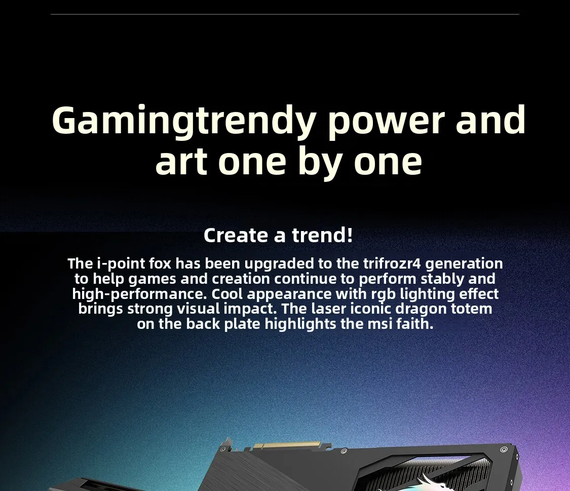 GPU da gioco RTX 5070 Ti 16G GAMING TRIO OC PLUS