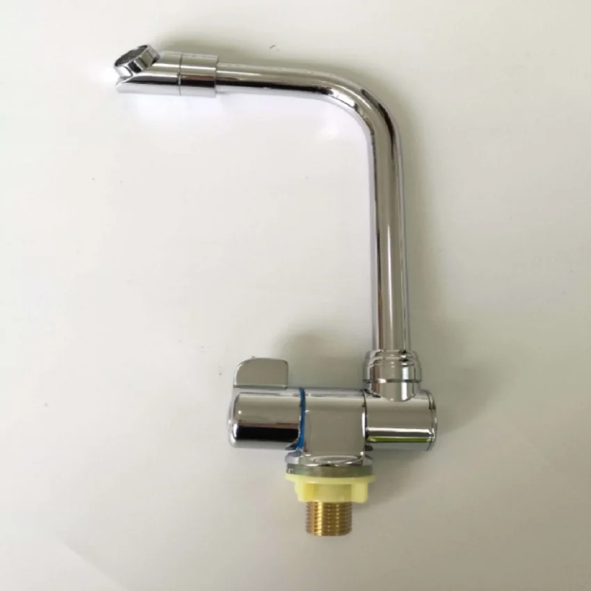 Brass Cold Water Folding Faucet Tap 240*97mm #009 Marine Boat RV Caravan