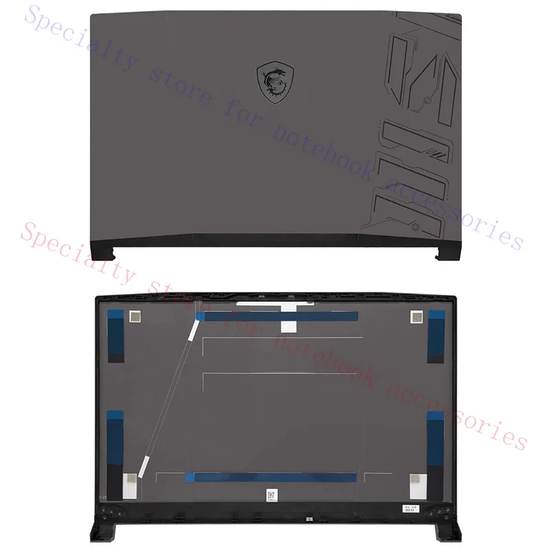 For MSI MS-17L5 Pulse 17 Screen Back Cover Palmrest Bottom Case Cover Shell