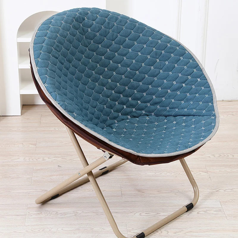 

Seasonl Solar Chair Pad Lunar Chair Cover round Replacement Cuion Folding Chair Nap Mat Chinese Sle Home Fabric