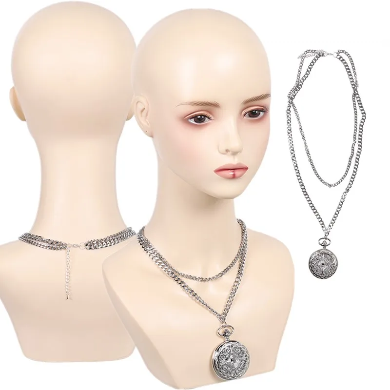 

Hunters Rumi Cosplay Necklace Pendant 2025 Demons Fantasia Adult Women Neckwear Halloween Carnival Costume Accessories Gift