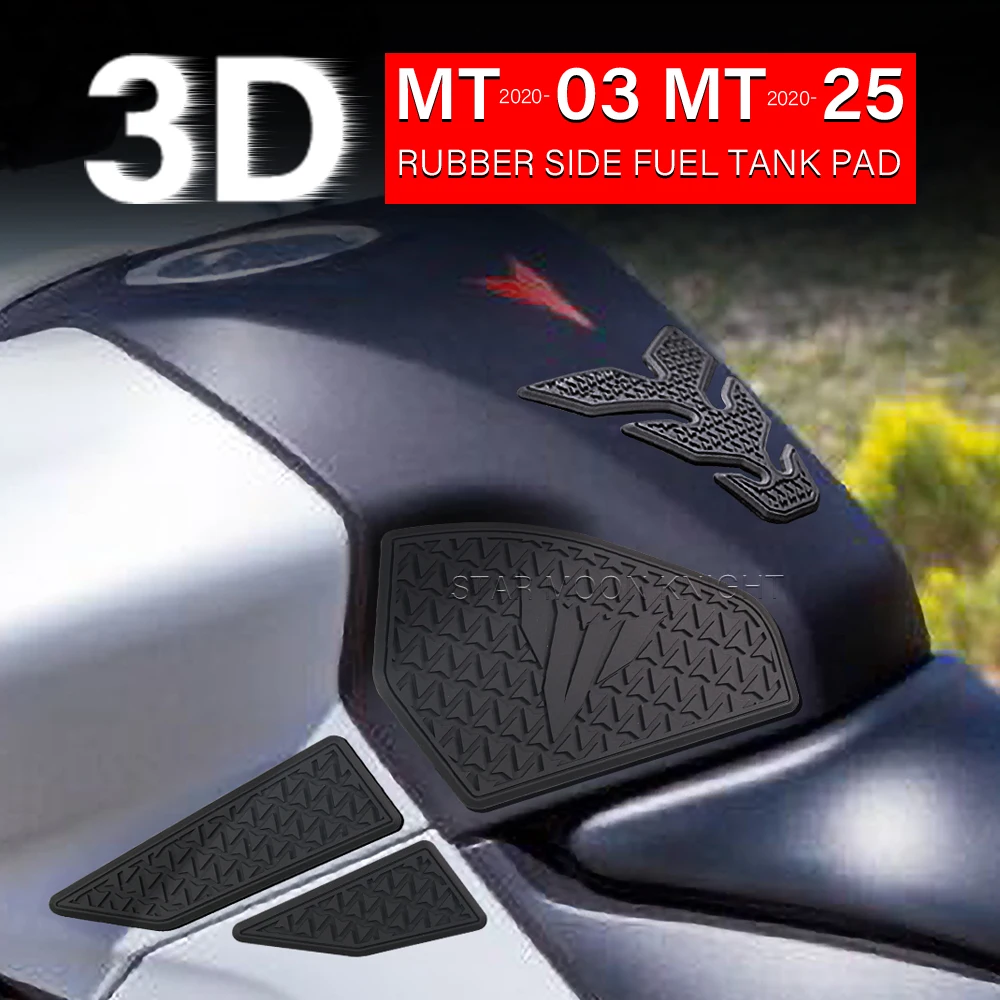 

Motorcycle Stickers For Yamaha MT-03 MT-25 MT03 MT25 2020 2021 2022 Side Fuel Tank Pad Rubber Tankpad Non-slip Decal Protector