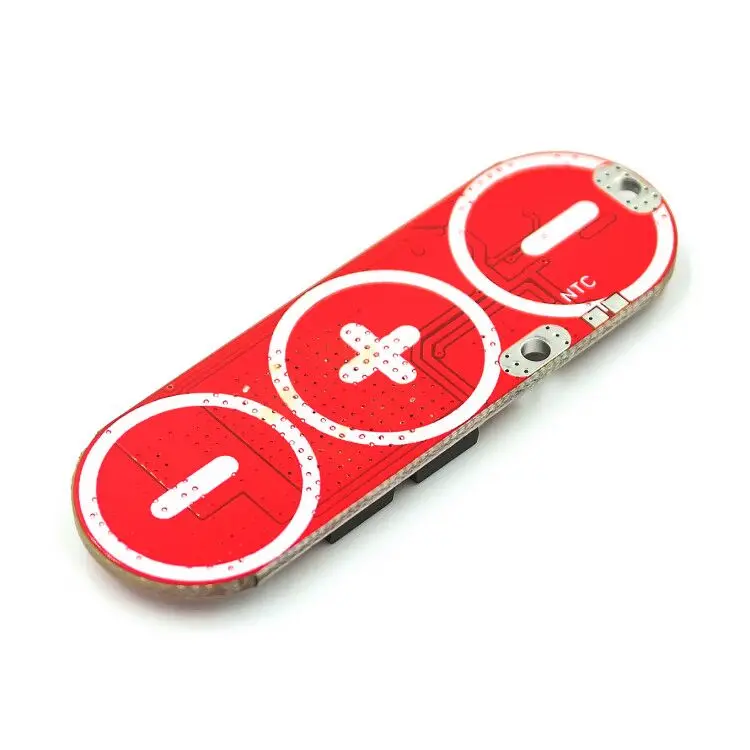 1 peça 18650 bateria de polímero de lítio 3S 4S 5S placa de proteção universal dura 20a tempo curto 40a