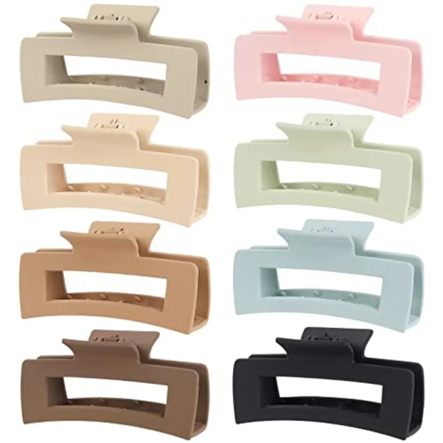 

8 Pcs Large air Claw Cls 4.1 Inc Non- Big Square Matte Claws Women, Strong old Baa Cls Tick Tin air