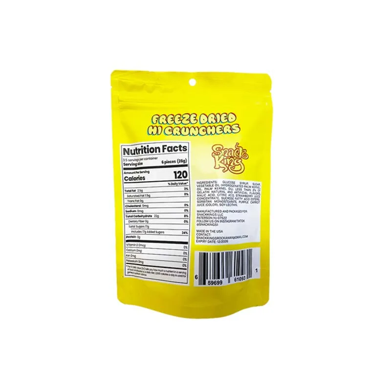 Snack King Caramelle liofilizzate 4 once (113 g)*3 confezioni