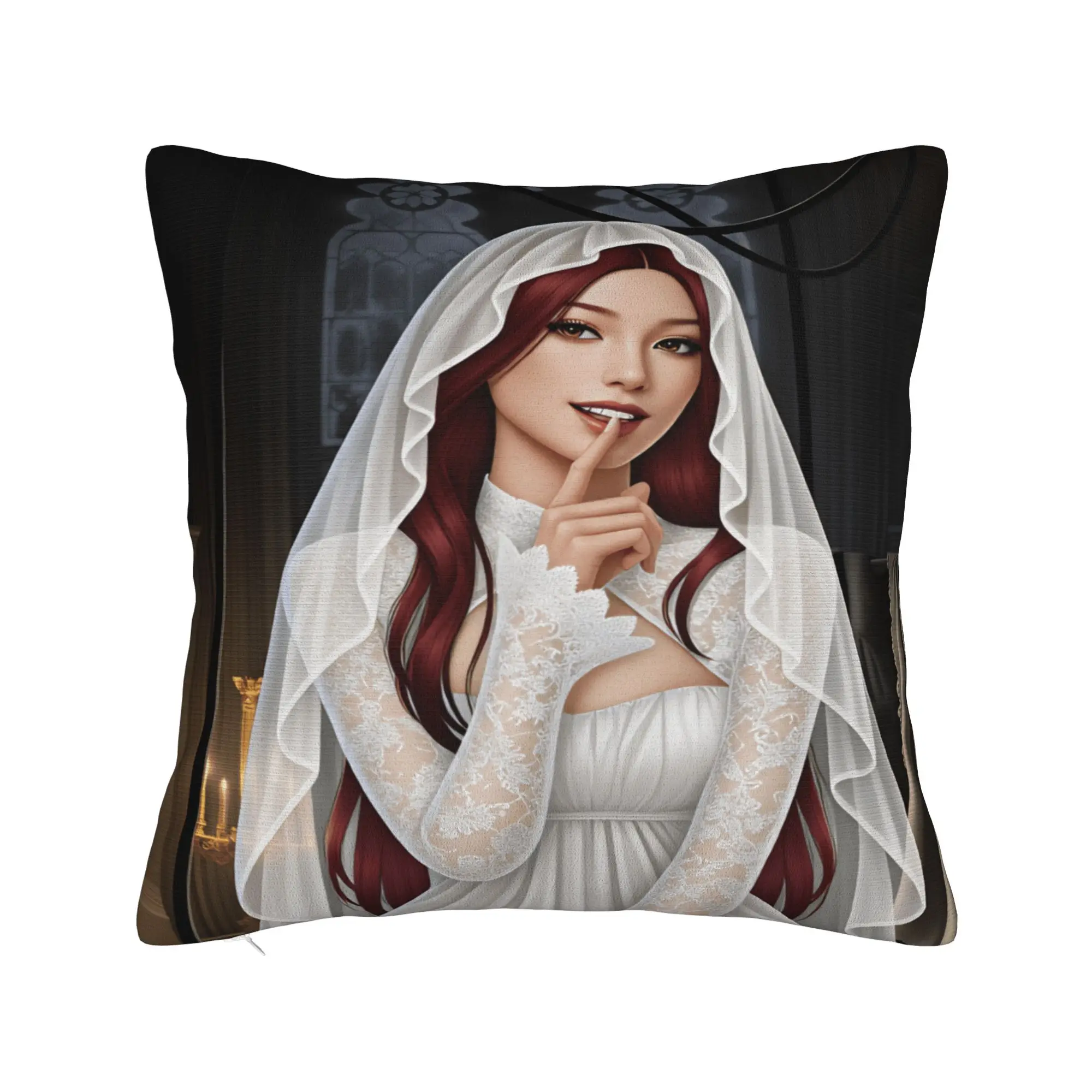 Pillow Cover Game Romance Clubs  Retro Trendy Pillow Case For Sofa Home Decoration Pillowcases
