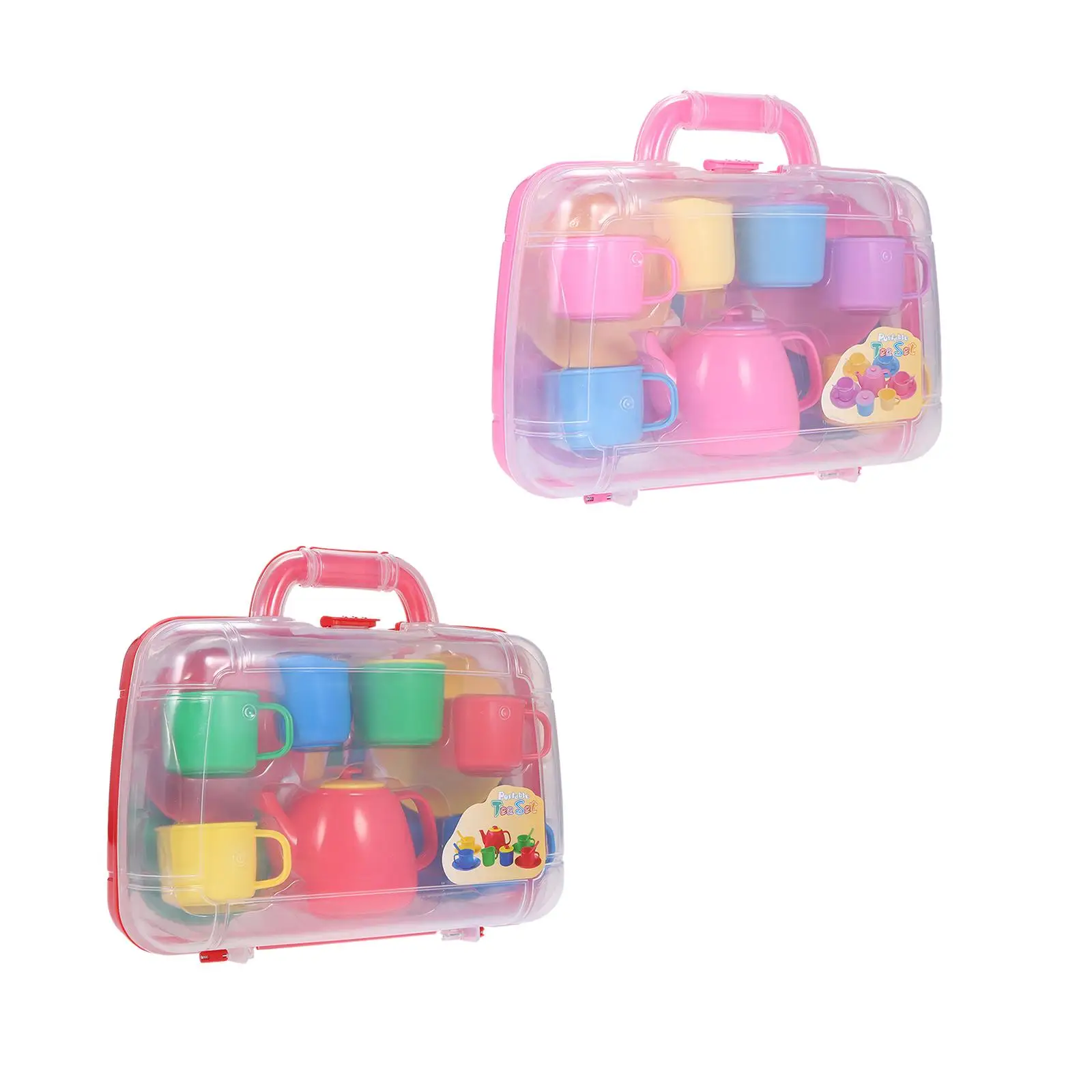 Jouets Montessori Multifonctionnels pour Bol, Jeu de Simulation, Jouet Sensoriel, Ensemble de Tea Party pour Salon, Fournitures Cadeaux Ménagers