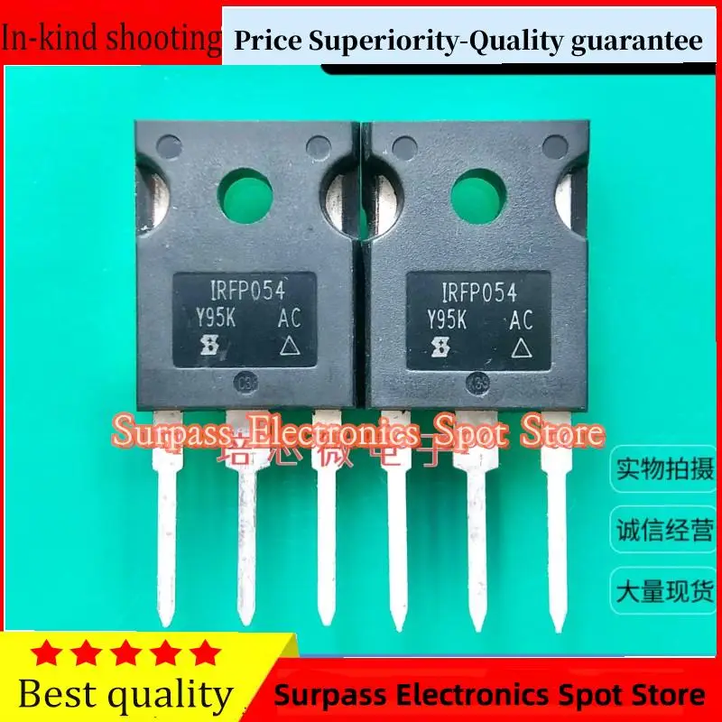 10PCS-100PCS  IRFP054 IRFP054N  MOS 81A 55V  Price Superiority-Quality guarantee