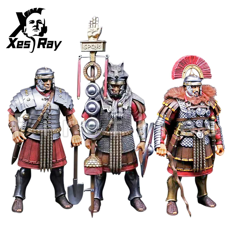 

1/12 7inches XesRay Fight For Glory Action Figure Combatants Wave 4 Marcus Aulus Anime Model For Gift