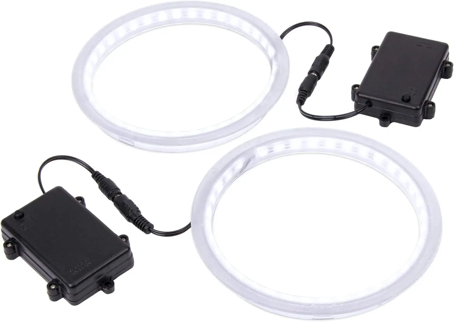 

LED Cornhole Light Ring Kit 2pc Set - Red, White or Blue - Fits All Boards