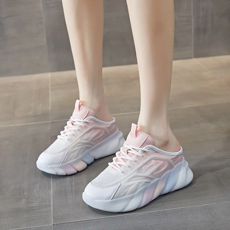 شاومي-سميكة القاع إيفا النعال الناعمة للنساء ، المضادة للانزلاق ، تنفس ، باوتو مريحة ، في الهواء الطلق الصنادل الشاطئ ، وصول جديد