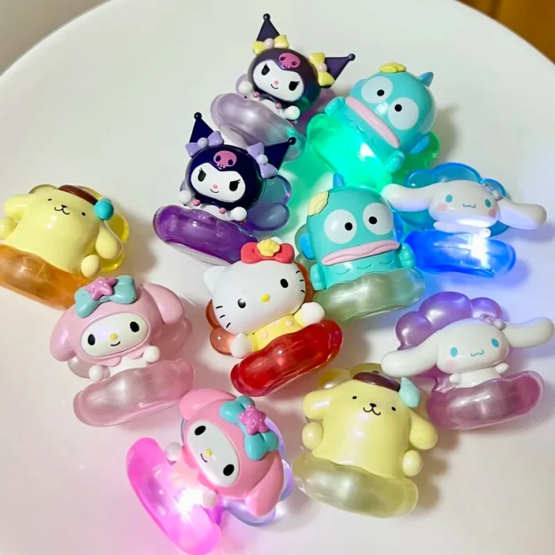 

Genuine Sanrio Characters Pearl Shell Series Blind Box Kitty Kuromi Cinnamoroll Trendy Ornament Anime Doll Birthday Gifts Toy