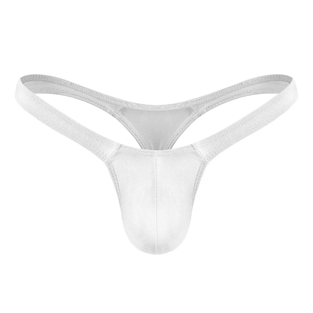 New Mens Low-Rise Underwear Sexy Bikini T-Back Thong Bluge Pouch G String Underwears Lightweight Breathable Male Panties