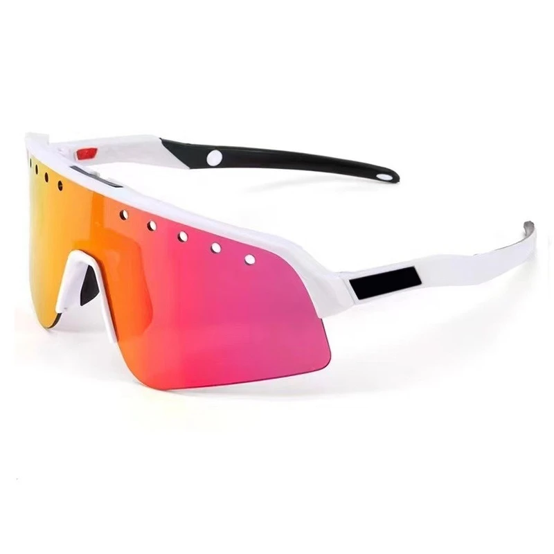 AliExpress NONE Riding glasses, windproof polarized sports glasses, men's and women's outdoor dustproof half frame sunglasses