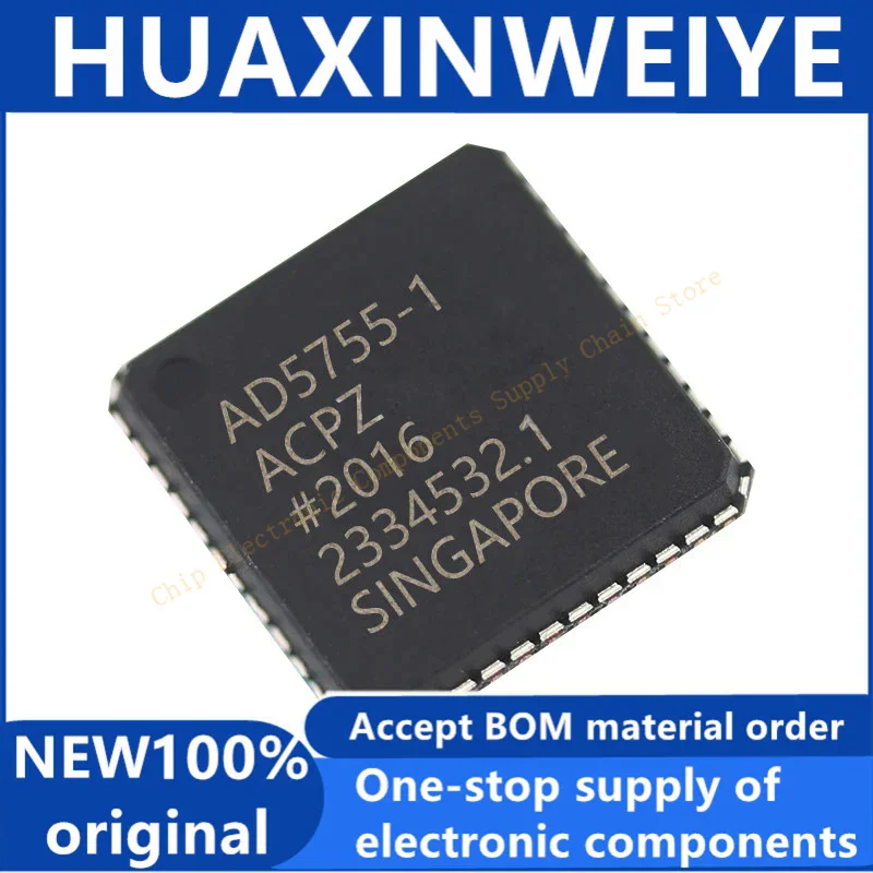 100% New AD5755-1ACPZ Chipset Integrated circuit electronic components