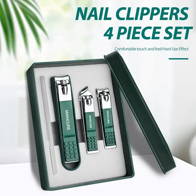 Nail Clipper Set HighGrade Household Nail Clippers Men And Women Universal Pedicure Tools Simple Portable Nail Tools