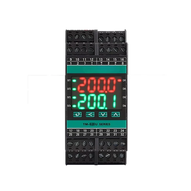 PID temperature control module Modbus RS485 dual channel temperature acquisition module