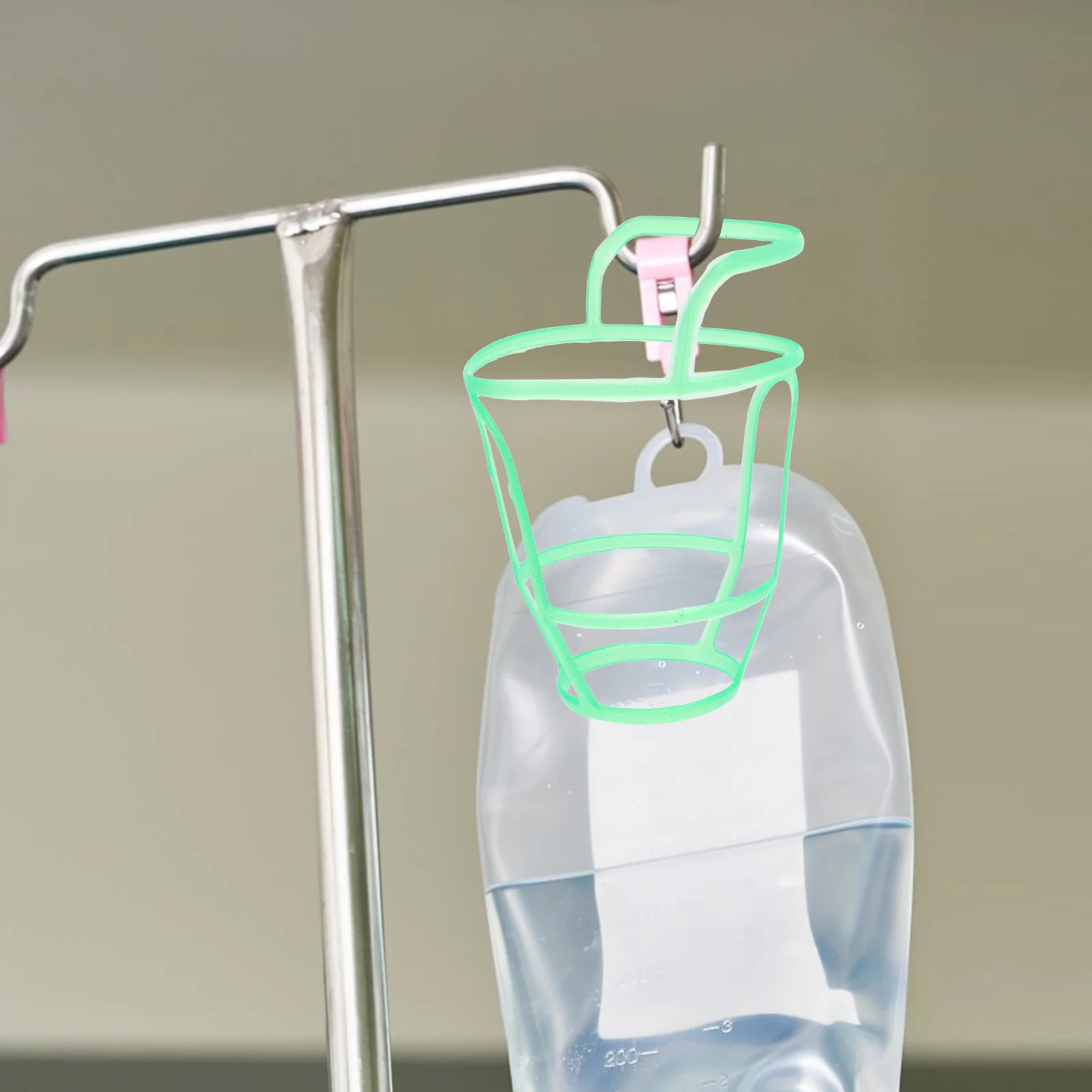 

20pcs Infusion Net Holder Plastic Drip Bottle Covers Saline Bottle Grid Net For Hospital Use Hanging Supply Teaching Equipment