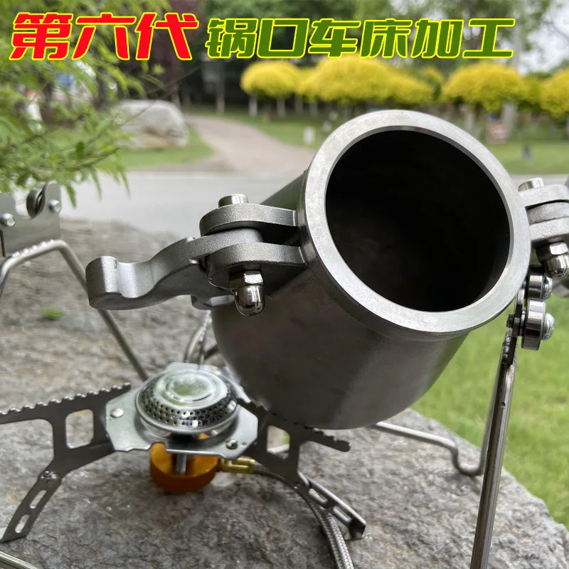 Mini Popcorn Machine, Vintage Household, Stainless Steel Popcorn Stove Grain Amplifier