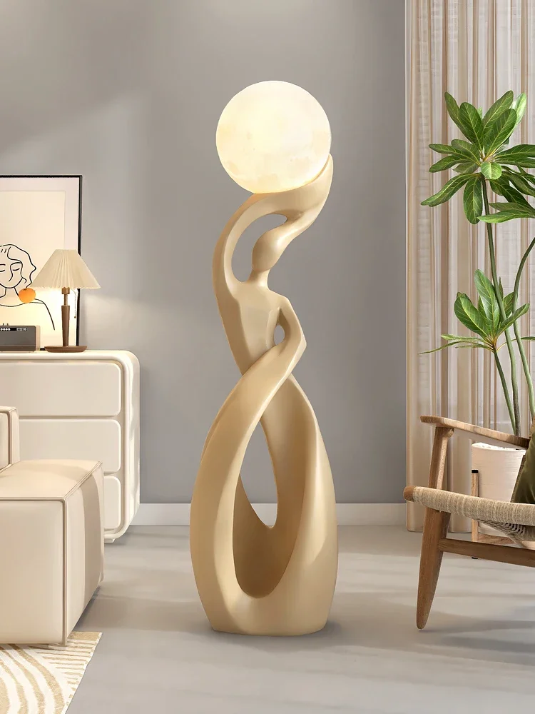 Art Floor Ornament, Sofa Decorative Lamp, High-end Atmosphere Home Decorations  fairy garden miniatures  living room decoration