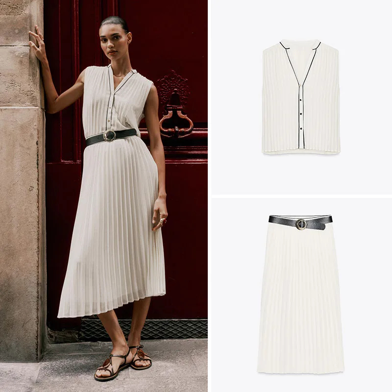 

Новый летний женский комплект Irt и юбка, повседневный костюм из двух предметов для взрослых, удобный дышащий, несущий