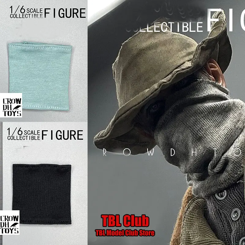 In Magazzino CROWDHTOYS 1/6 Bilancia Soldato Alla Moda Militare di Colore Solido Maschera Sciarpa Modello Accessori Per 12 ''Action Figure bambola