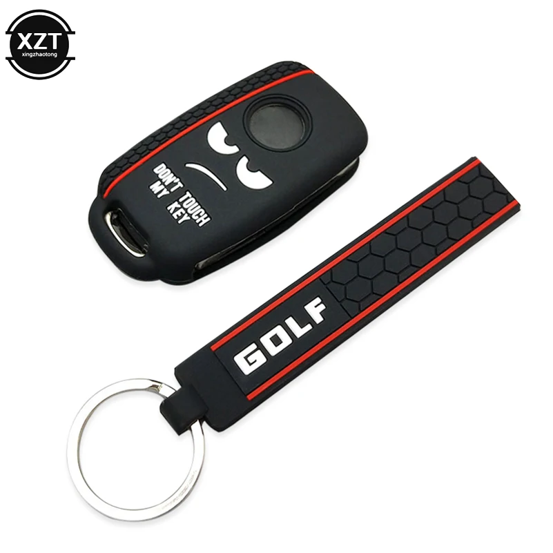 Car Key Protective Case Suitable for Volkswagen Tiguan Golf Tourang Lingdu Tango Skoda Octavia Kodiak Kerrok Silicone Cover