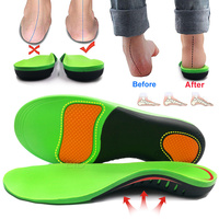 High Arch Support Insoles Orthopedic Shoes Sole For Feet Arch Pad Relieve Plantar Fasciitis Pain Flat Foot Sports Shoes Insert