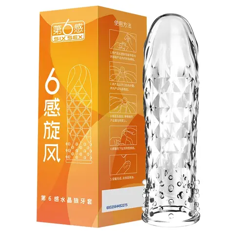 Spiral G Spot Stimulator Peniss Extender Reusable Condom Vaginal Stimulation Female Contraception Male sexx Toys