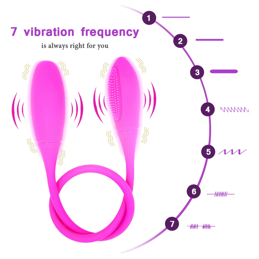 Sex Toys For Adult Double Egg Head Motor Clitoris Stimulator For Couple Powerful G Spot Vibrator Vibrating Vagina Intimate Goods