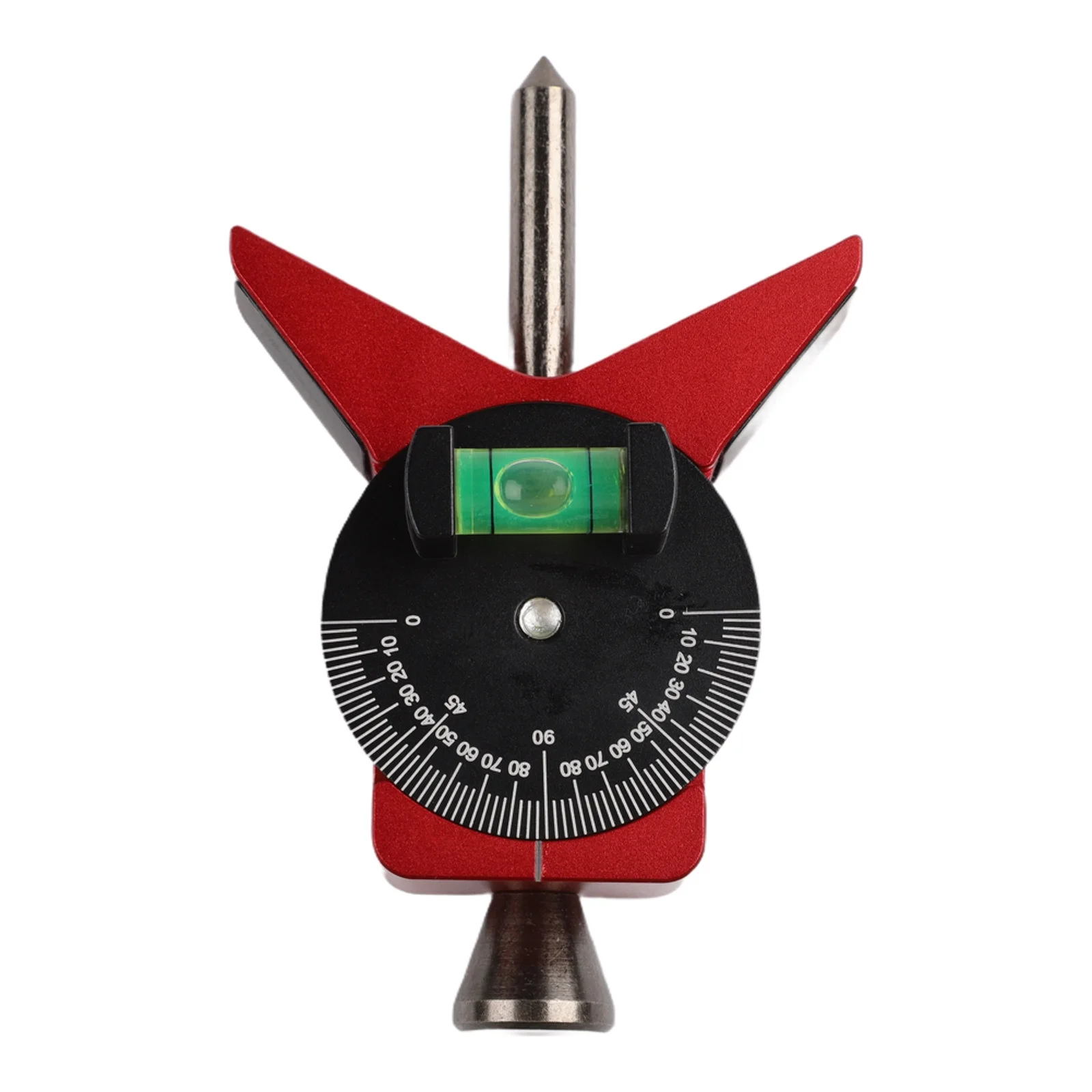 Magnetic Base Pipe Center Locator For Job Site Bubble Level Marking Tool Pipe Locator Compact Lightweight Hands-free Operation