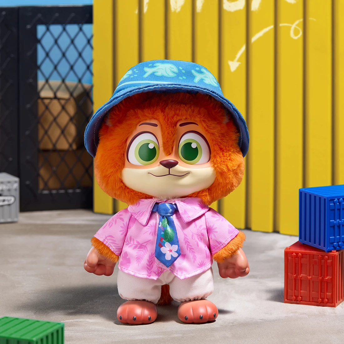 MINISO Disney Zootopia Daily Life Vinyl Plush Surprise Box 1pc Random Mystery Figure Kawaii Desktop Decor Gift for Disney Fans