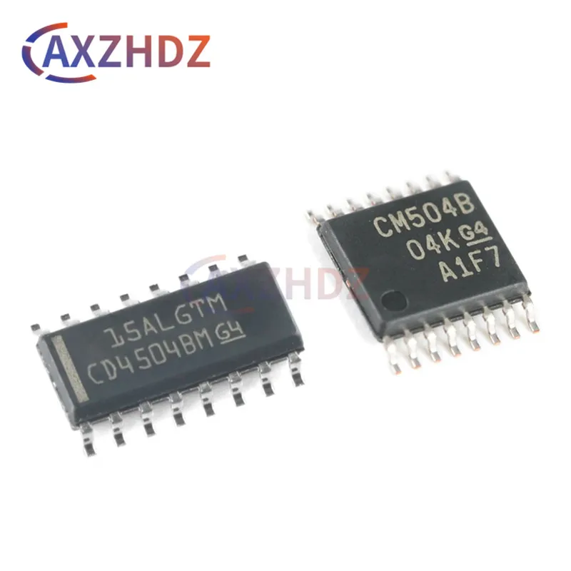 10PCS SMD IC CD4504 SOP-16 TSSOP-16 CD4504BM CD4504BM96 CD4504BPWR CM504B CD4504B CMOS Hex Voltage-level Shifter Chip